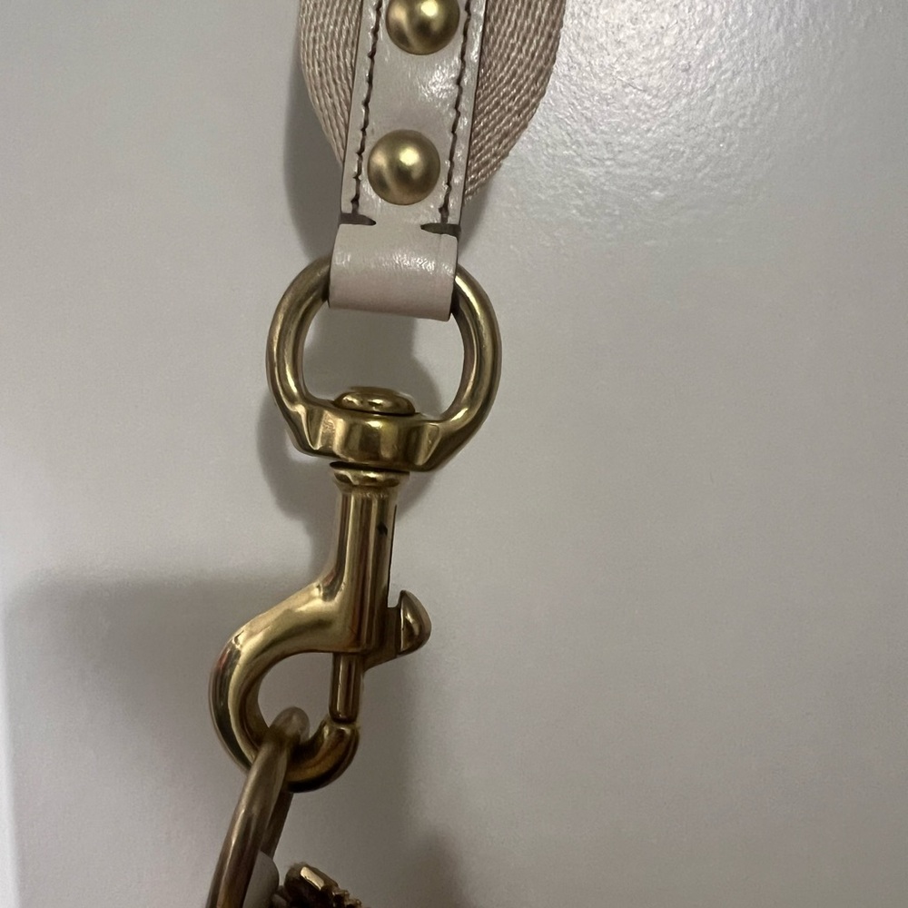 Vintage Coach jacquard canvas and leather crossbody - Picture 16 of 16